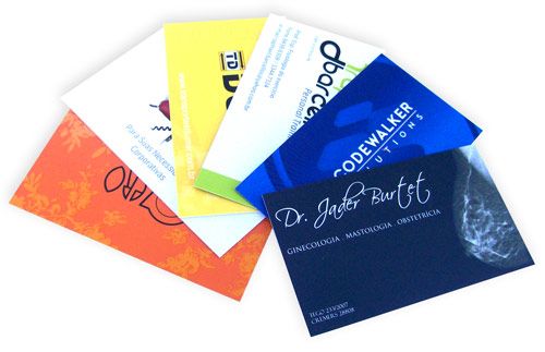 Cartão - 5x9cm - 4x0 Verniz Loca