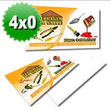 Cartões de Visita 4x0 - Couchê 250g - UV Total Fr