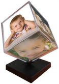 Mini Foto Cubo Giratório